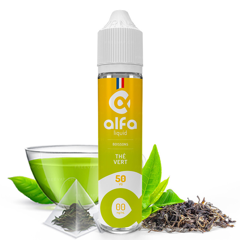 E-Liquid Grüner Tee - Drinks - Alfa | 50ml in 70ml