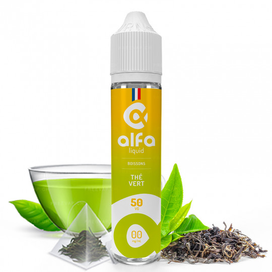 E-liquide Thé Vert - Boissons - Alfa | 50ml in 70ml