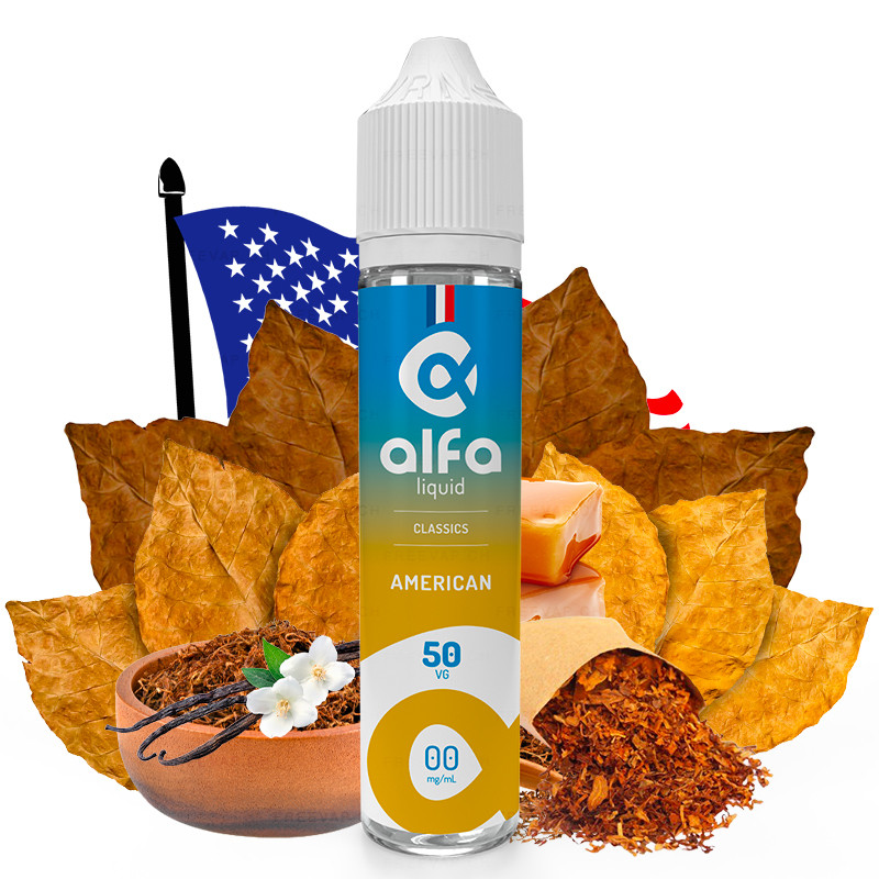 E-liquid American - Classics - Alfa | 50ml in 70ml