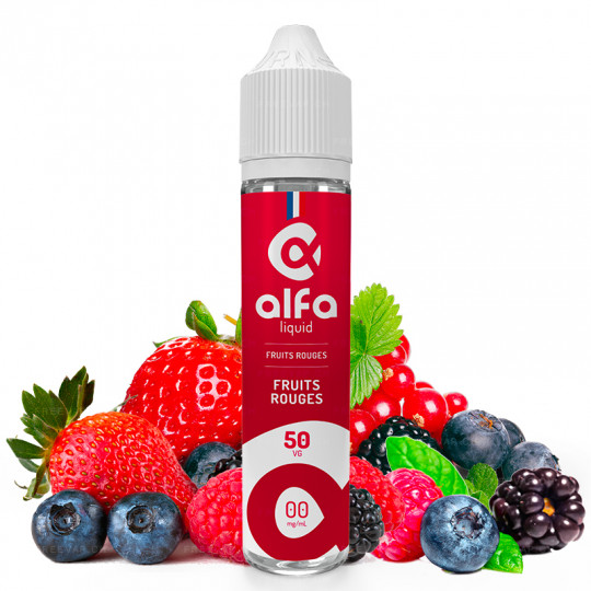 E-Liquid Red Berries - Red Fruits - Alfa | 50ml in 70ml