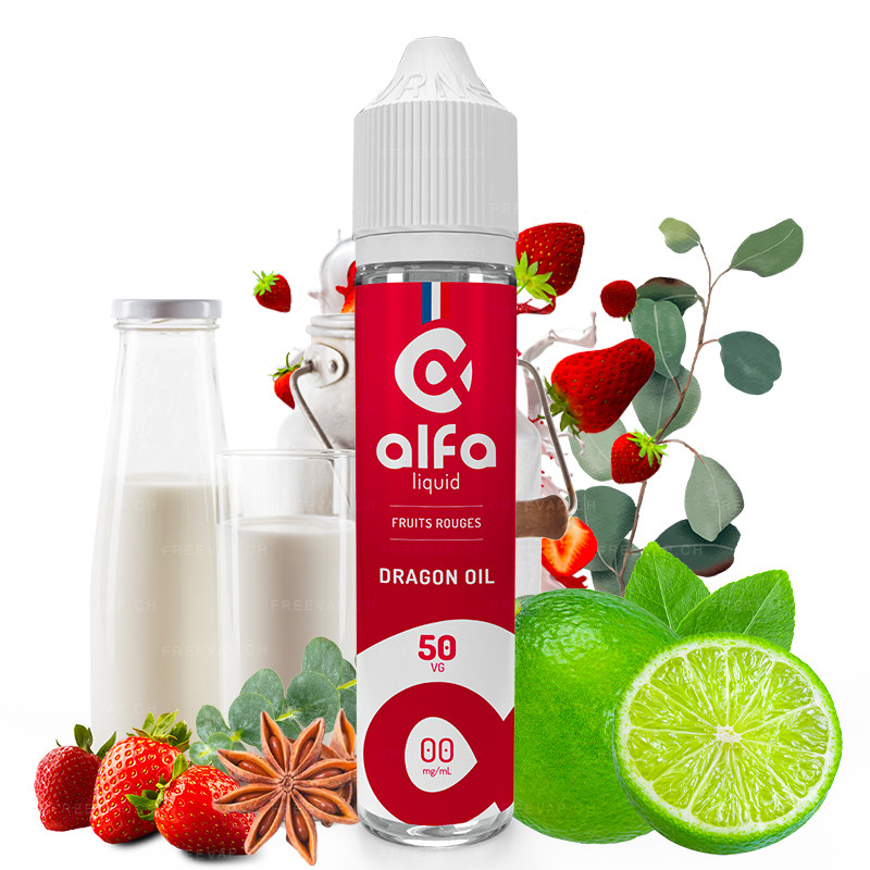 E-liquid Dragon Oil - Red Fruits - Alfa | 50ml in 70ml