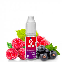 E-Liquide Framboise Cassis - Fruits Rouges - Alfa | 10 ml - Swiss ProVape