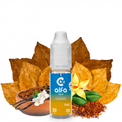 E-Liquid Gold - Tabak - Alfa | 10 ml - Swiss ProVape