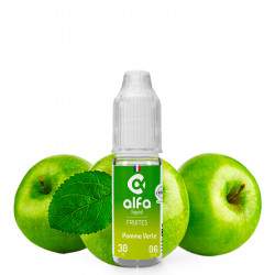 E-Liquid Green Apple - Fruity - Alfa | 10 ml - Swiss ProVape