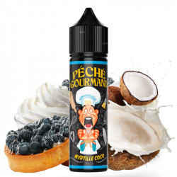 E-liquide 50 ml Myrtille Coco - Péché gourmand by O-Jlab - Swiss ProVape