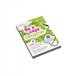 Vape recycler flyer German - Swiss ProVape
