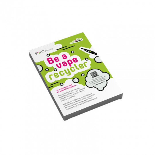 Vape Recycler Flyer French