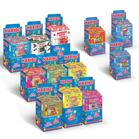 Haribo Lot 12 boxes (9+3 free) of 30x40g sachets