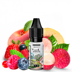 Pfirsich Litschi Rote Früchte (Nikotinsalze) - Frühling - Les 4 Saisons by Protect - Swiss ProVape