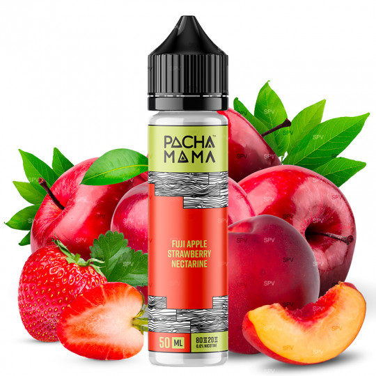 E-liquide Fuji Apple Strawberry Nectarine - Shortfill Format - Pachamama by Charlie's Chalk Dust | 50ML