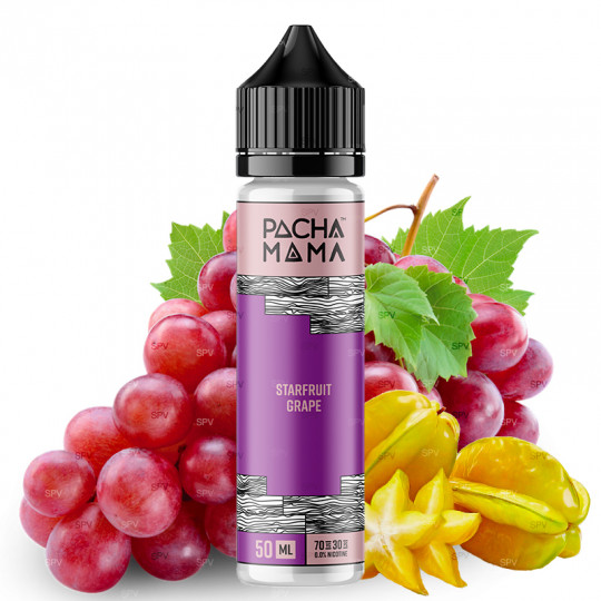 E-Liquid Starfruit Grape - Shortfill Format - Pachamama by Charlie's Chalk Dust | 50ml