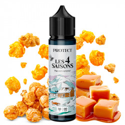 E-liquid Caramel Pop-Corn - Winter - Les 4 Saisons by Protect | 50 ml - Swiss ProVape