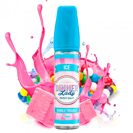Bubble Trouble - Ice - Dinner Lady | Longfill 20 ml in 60 ml