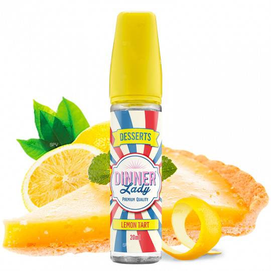 Lemon Tart - Desserts - Dinner Lady | Longfill 20 ml in 60 ml