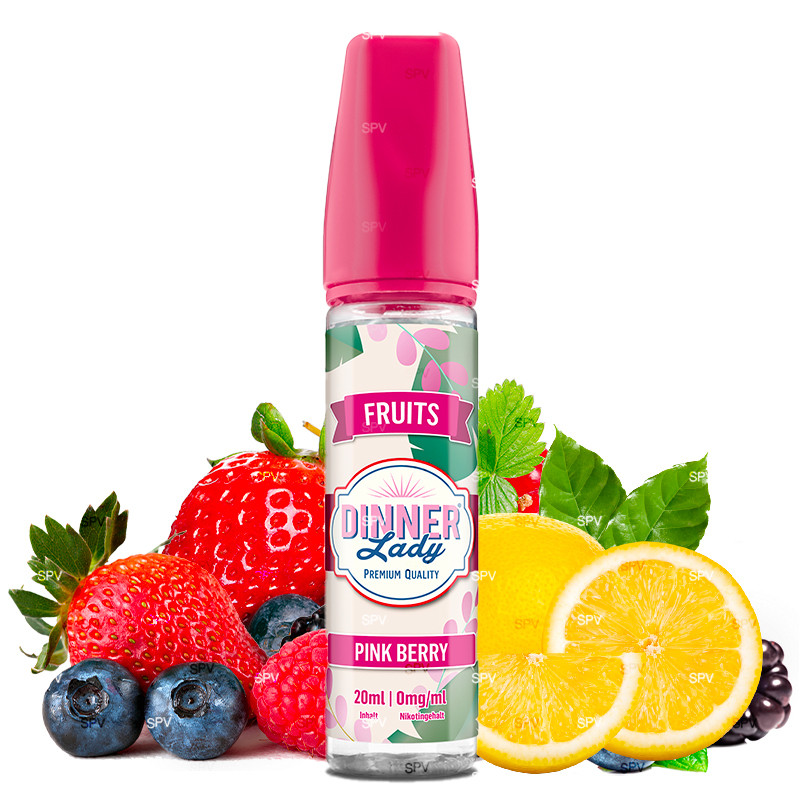 Pink Berry - Fruits - Dinner Lady | Longfill 20 ml in 60 ml