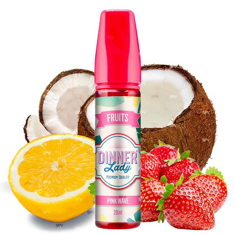 Pink Wave - Fruits - Dinner Lady | Longfill 20 ml in 60 ml