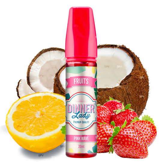 Pink Wave - Fruits - Dinner Lady | Longfill 20 ml in 60 ml