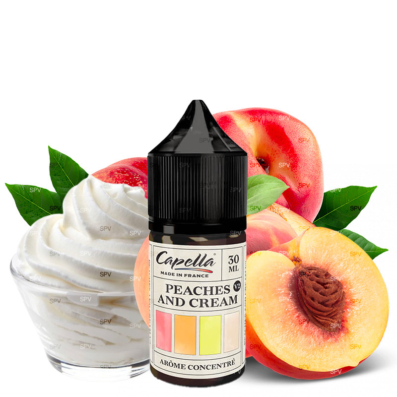 DIY Konzentrat Peaches and Cream V2 - Capella France | 30 ml