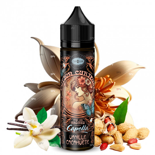 Vanilla Peanut (Capella Aromas) - Potion Curieuse by Curieux | 50 ml in 70 ml