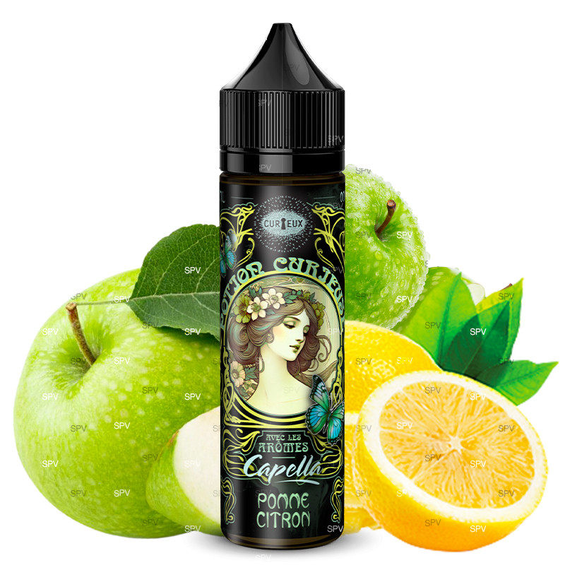 Apple Lemon (Capella Aromas) - Potion Curieuse by Curieux | 50 ml in 70 ml