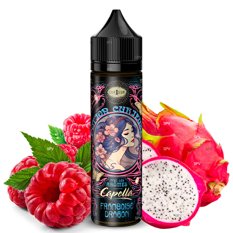 Raspberry Dragon (Capella Aromas) - Potion Curieuse by Curieux | 50 ml in 70 ml