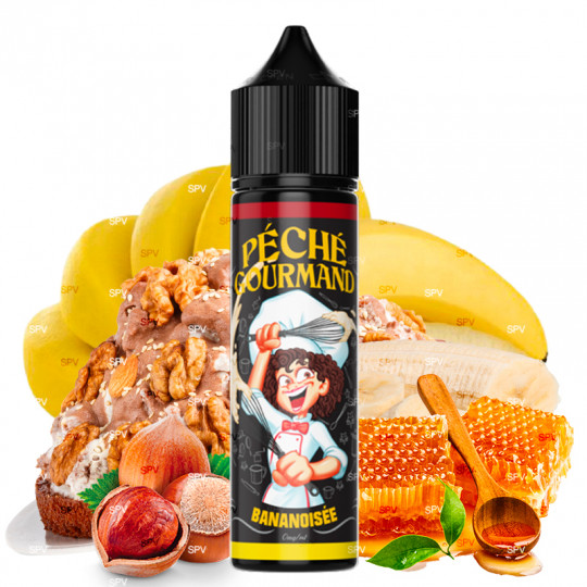 Bananoisée - Péché gourmand by Liquidelab | 50 ml in 75 ml
