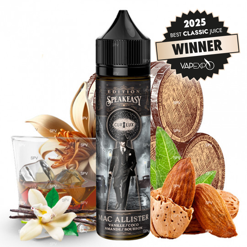 Mac Allister - Speakeasy Edition by Curieux | 50 ml in 70 ml
