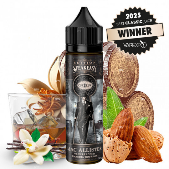 Mac Allister - Speakeasy Edition by Curieux | 50 ml in 70 ml