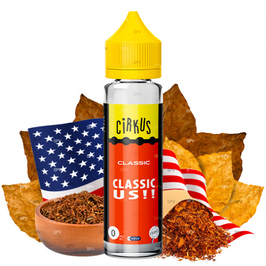 Classic US - Cirkus | Tabak | 50 ml in 70 ml