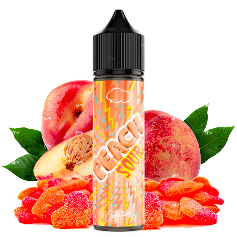Peach Sour - Creative Suite by Eliquid France | 50 ml in 70 ml