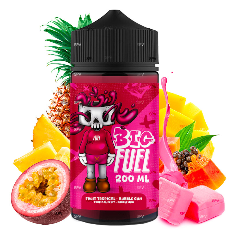 Tropical Fruit Bubble Gum - Big Fuel by Maison Fuel | 200 ml