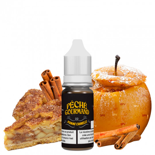 Pomme Cannelle - Sels de Nicotine - Péché Gourmand by Liquidelab | 10 ml