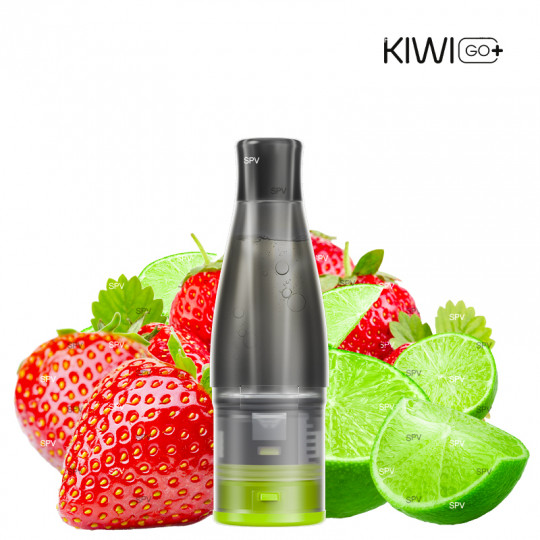 Kartuschen Kiwi Go Plus - Strawberry Lime - Kiwi Vapor | 2er-Pack