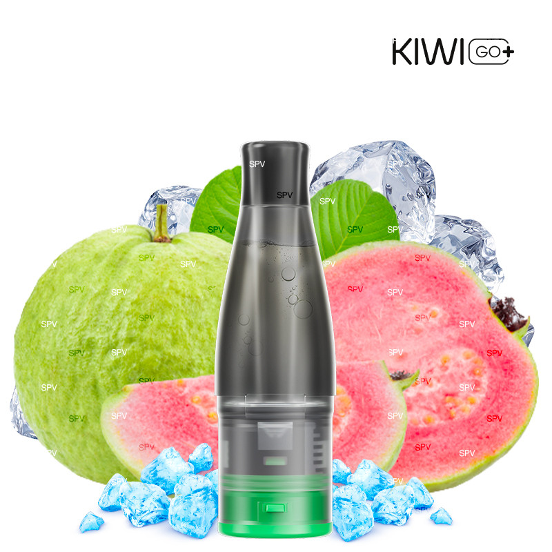 Cartouches Kiwi Go Plus - Guava Ice - Kiwi Vapor | Pack x2