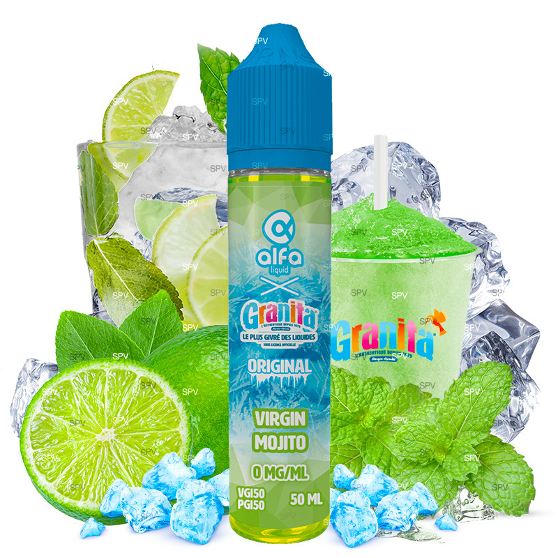Virgin Mojito - Granita by Alfaliquid | 50 ml in 70 ml
