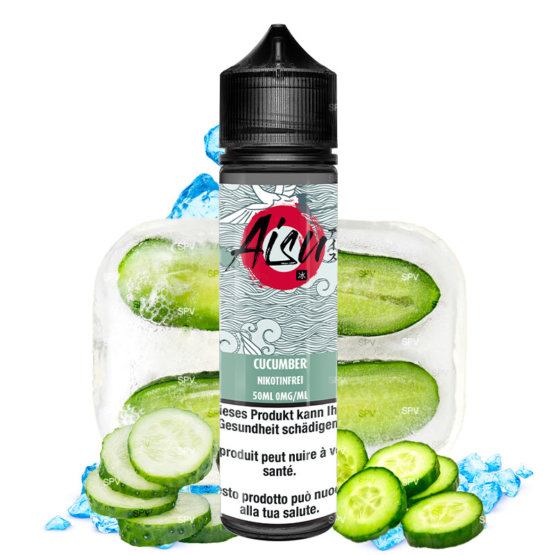 E-Liquid Cucumber - Shortfill Format - Aisu by Zap! Juice | 50ml