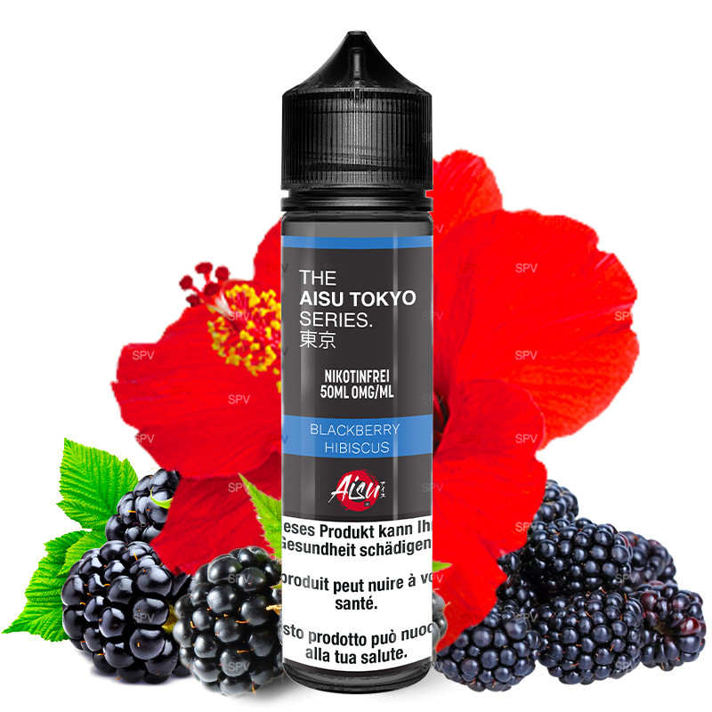 E-liquide Blackberry Hibiscus - Aisu Tokyo Series by Zap! Juice | 50 ml