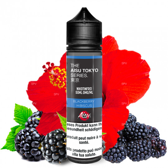 E-liquide Blackberry Hibiscus - Aisu Tokyo Series by Zap! Juice | 50 ml