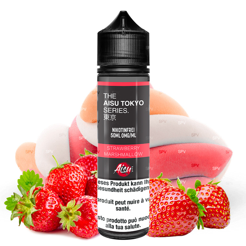 E-liquide Strawberry Marshmallow - Aisu Tokyo Series by Zap! Juice | 50 ml