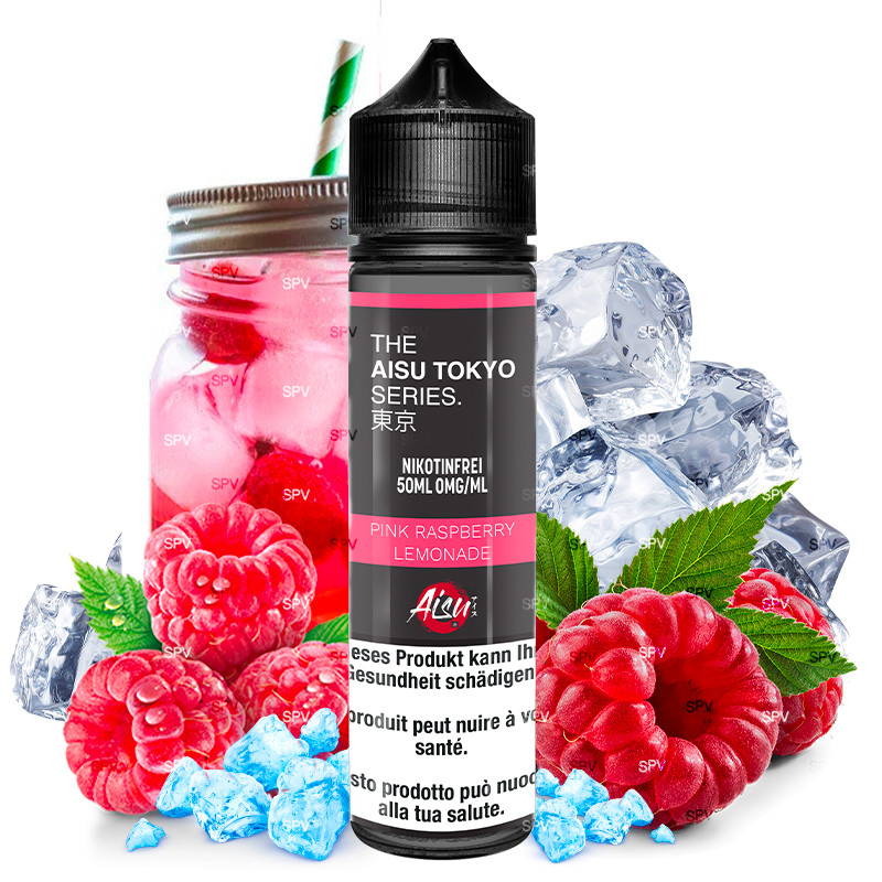 E-liquide Pink Raspberry Lemonade - Aisu Tokyo Series by Zap! Juice | 50 ml