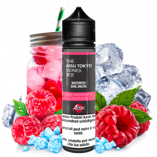 E-liquide Pink Raspberry Lemonade - Aisu Tokyo Series by Zap! Juice | 50 ml