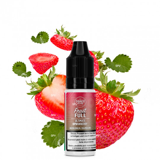 Ultimate Strawberry - Nikotinsalze - Fruit Full by Dinner Lady | 10 ml