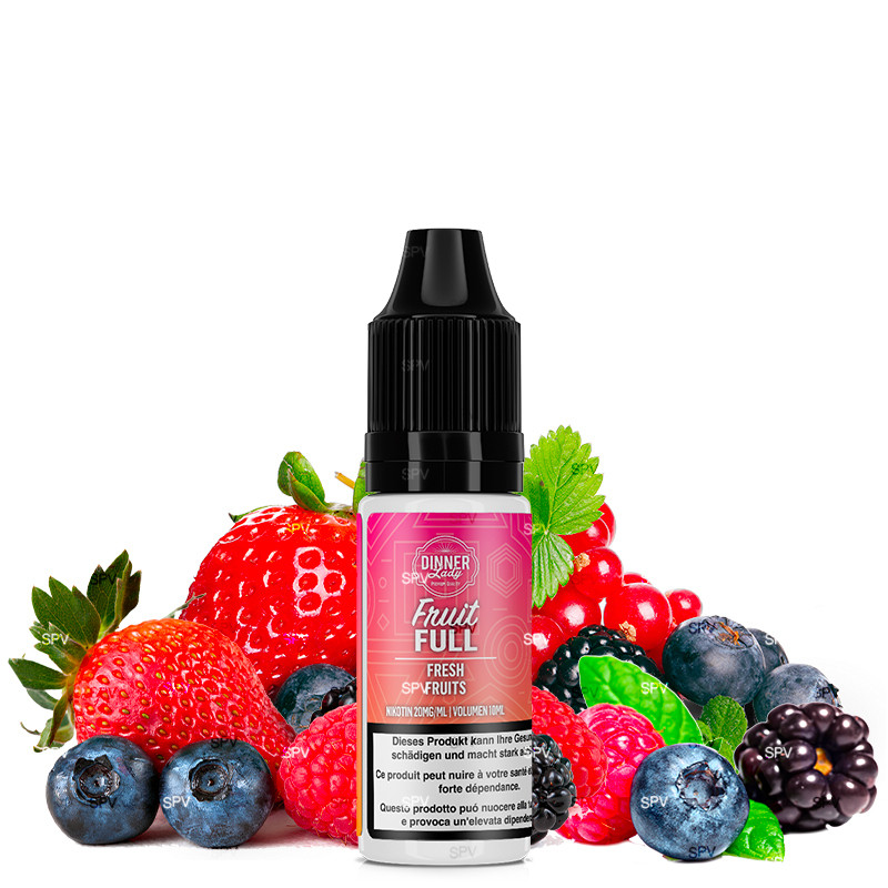 Fresh Fruits - Sels de Nicotine - Fruit Full by Dinner Lady | 10 ml