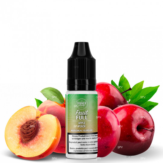 Apple Peach - Nikotinsalze - Fruit Full by Dinner Lady | 10 ml