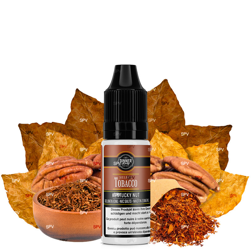 Kentucky Nut - Sels de Nicotine - Select Tobacco by Dinner Lady | 10 ml