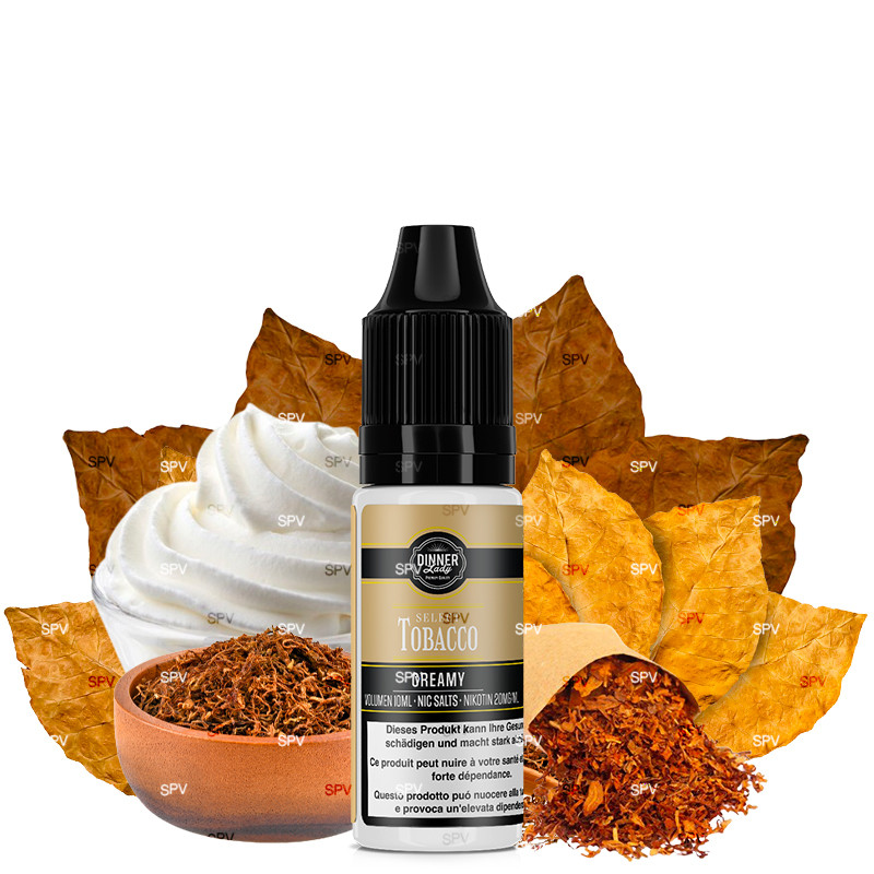 Creamy - Sels de Nicotine - Select Tobacco by Dinner Lady | 10 ml