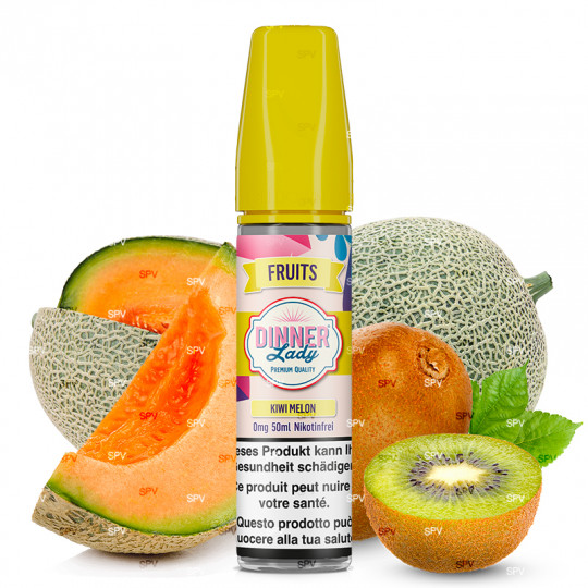 E-Liquide Kiwi Melon - Shortfill Format - Fruits by Dinner Lady | 50ml