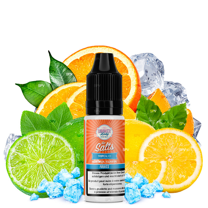 Tropical Ice - Nicotine Salts - Dinner Lady | 10 ml