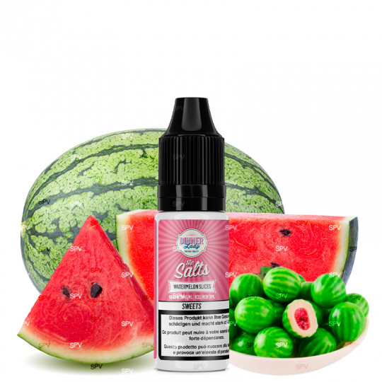 Watermelon Slices - Sels de Nicotine - Dinner Lady | 10 ml