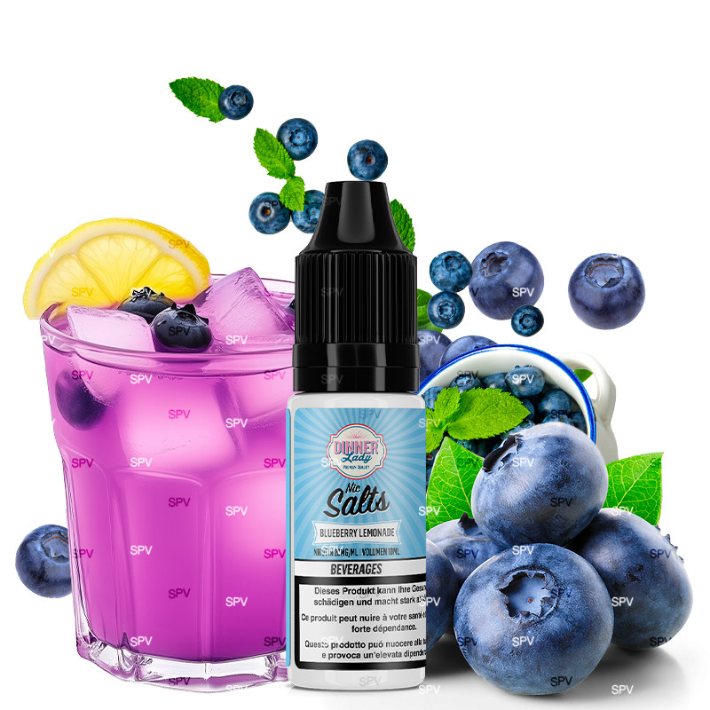 Blueberry Lemonade - Sels de nicotine - Dinner Lady | 10 ml